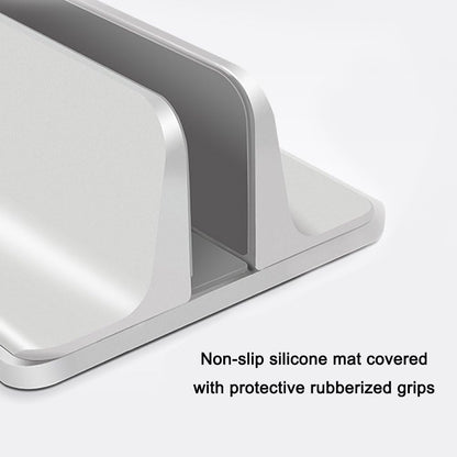 Laptop Stand, Cradle for Laptops, Adjustable Dock, Holder for Macbook Dell Hp Surface Ipad - Silver